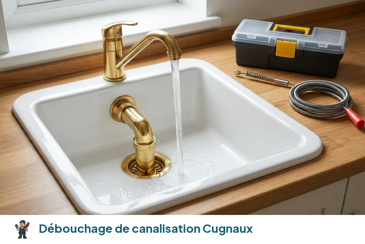 Débouchage de canalisation à Cugnaux