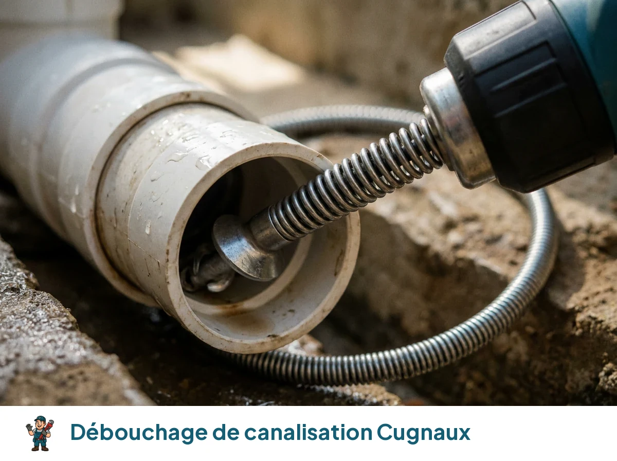 Débouchage de canalisation à Cugnaux