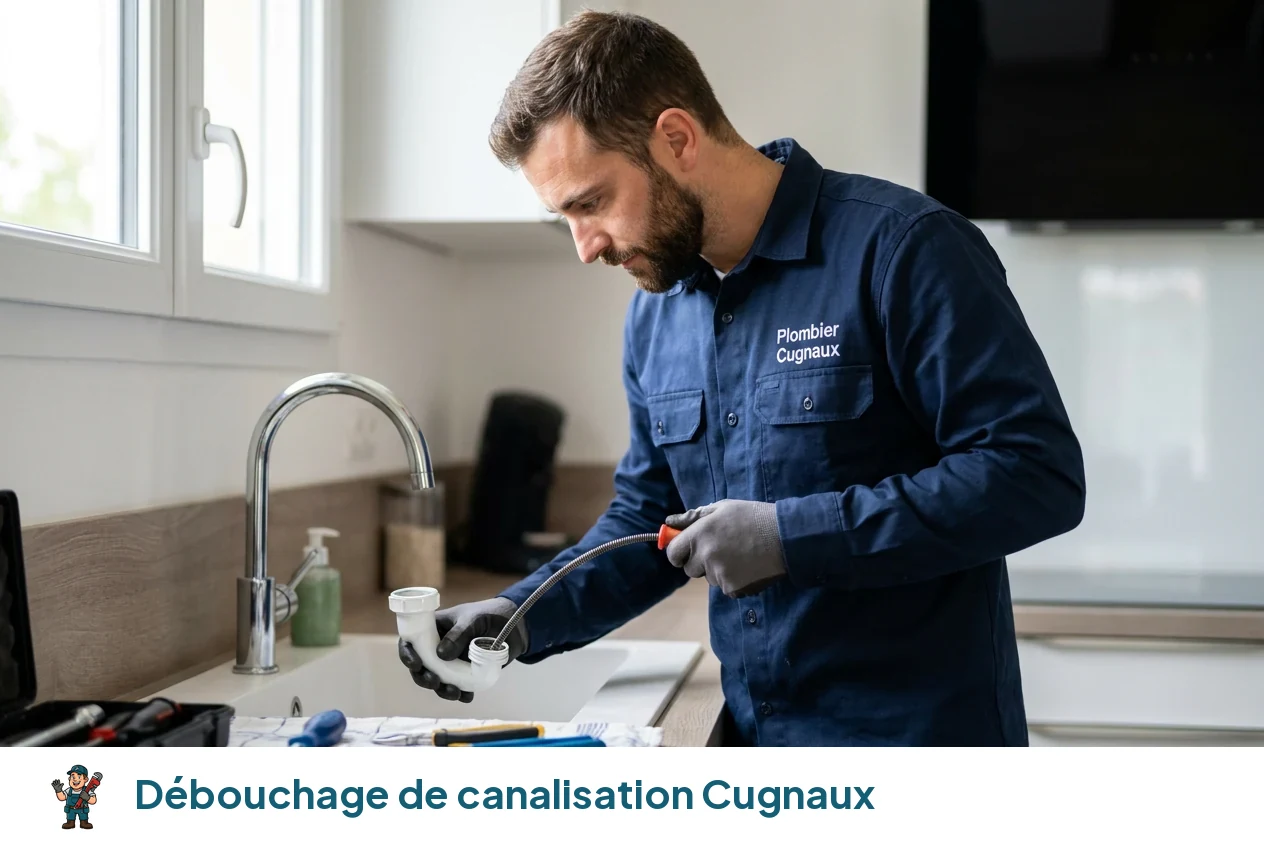 Débouchage de canalisation à Cugnaux