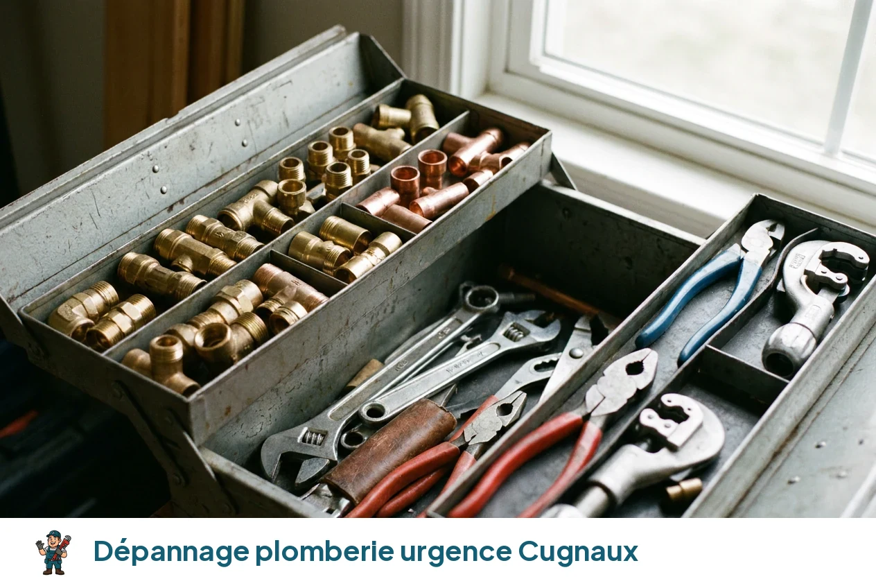 Dépannage plomberie urgence à Cugnaux