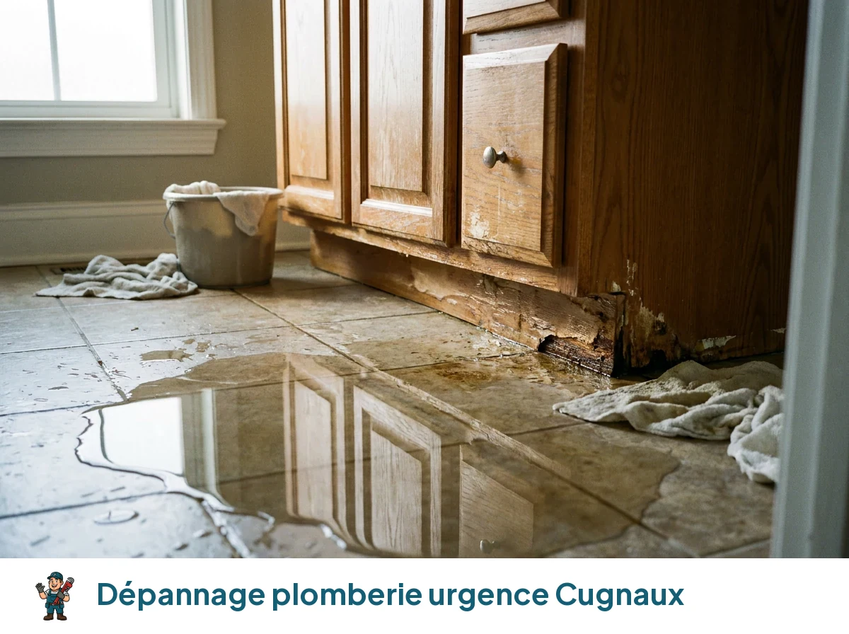 Dépannage plomberie urgence à Cugnaux