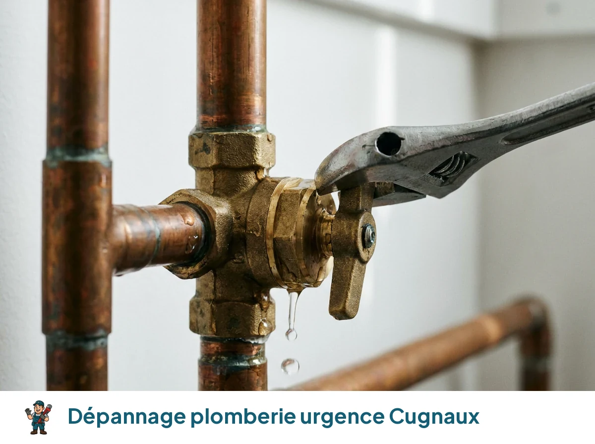 Dépannage plomberie urgence à Cugnaux