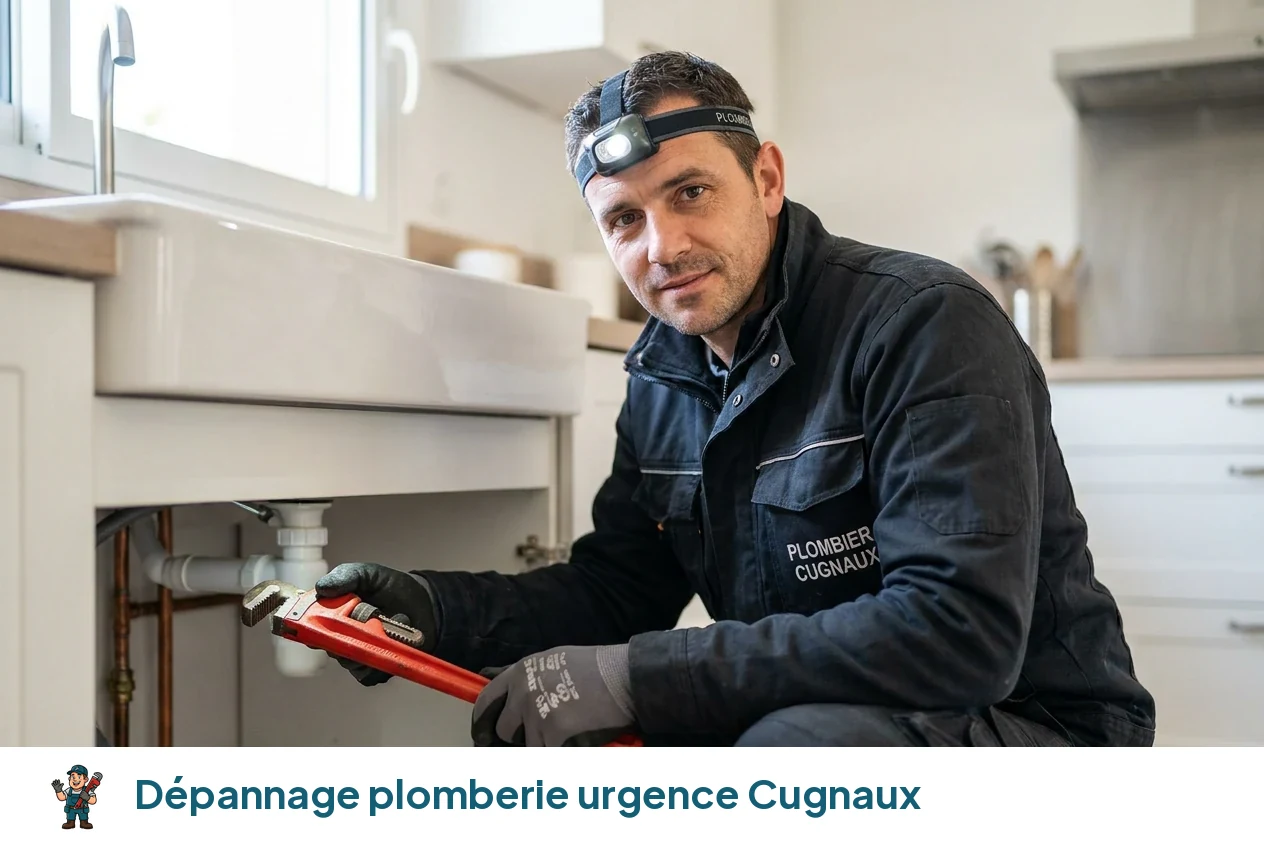Dépannage plomberie urgence à Cugnaux