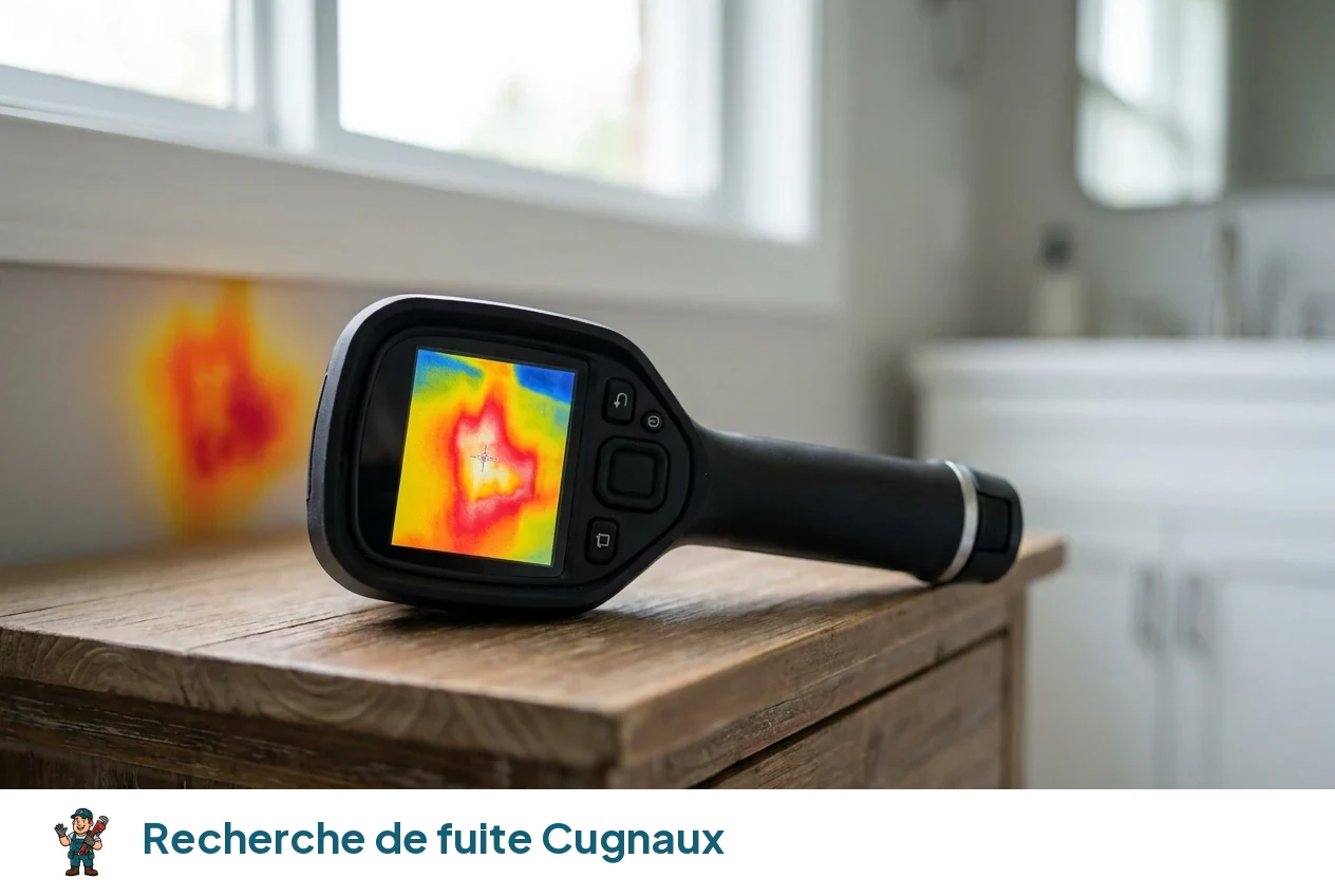 Recherche de fuite à Cugnaux