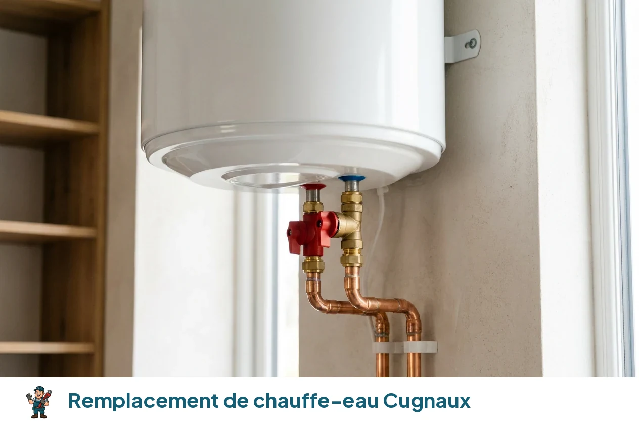 Remplacement de chauffe-eau à Cugnaux