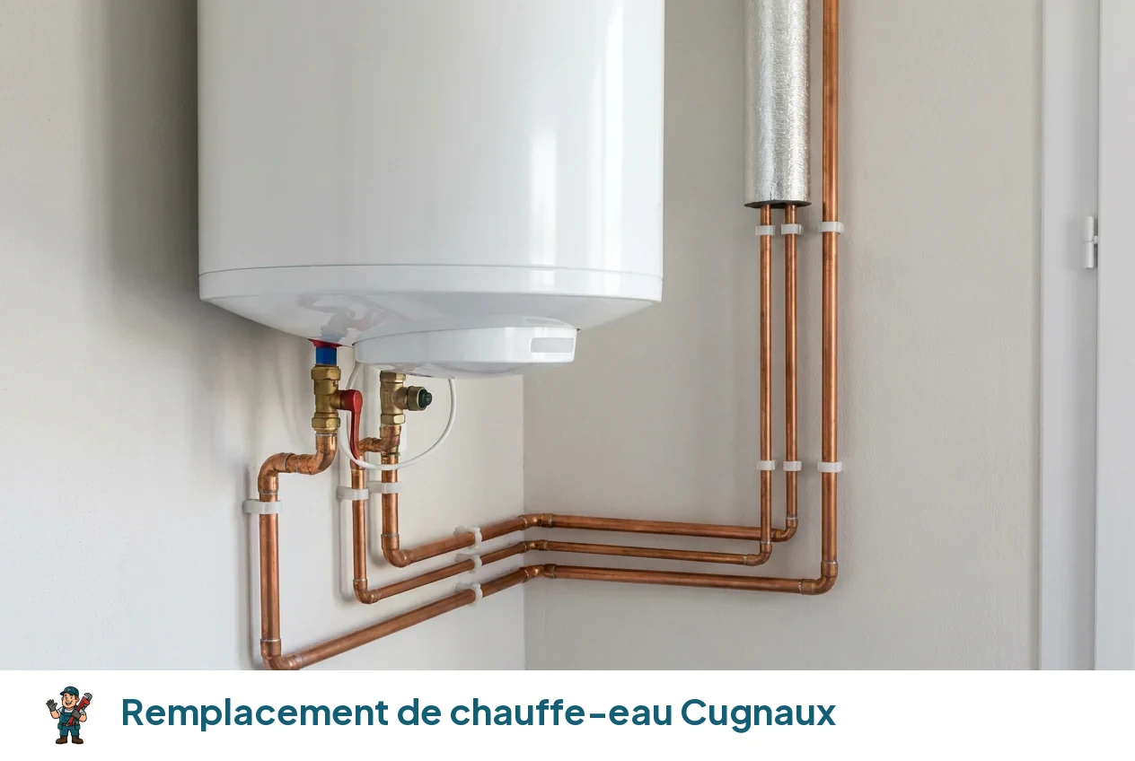 Remplacement de chauffe-eau à Cugnaux