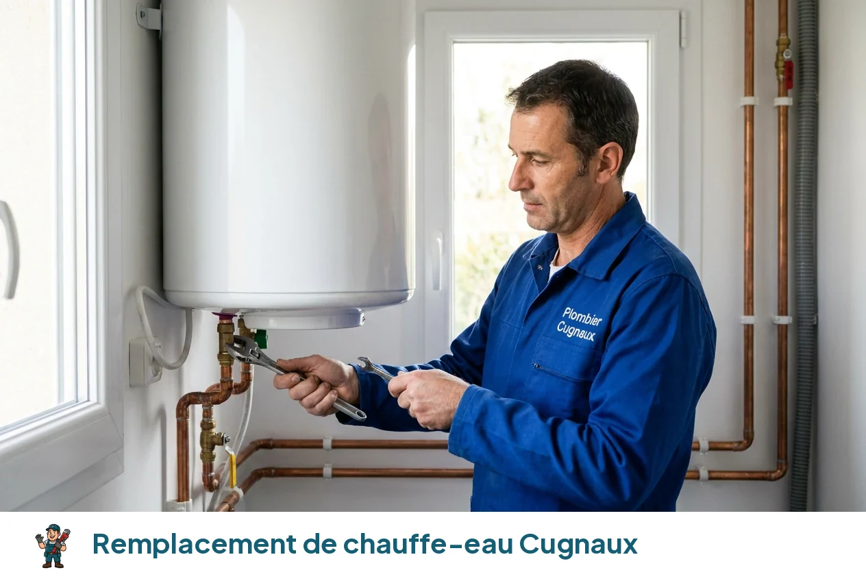Remplacement de chauffe-eau à Cugnaux