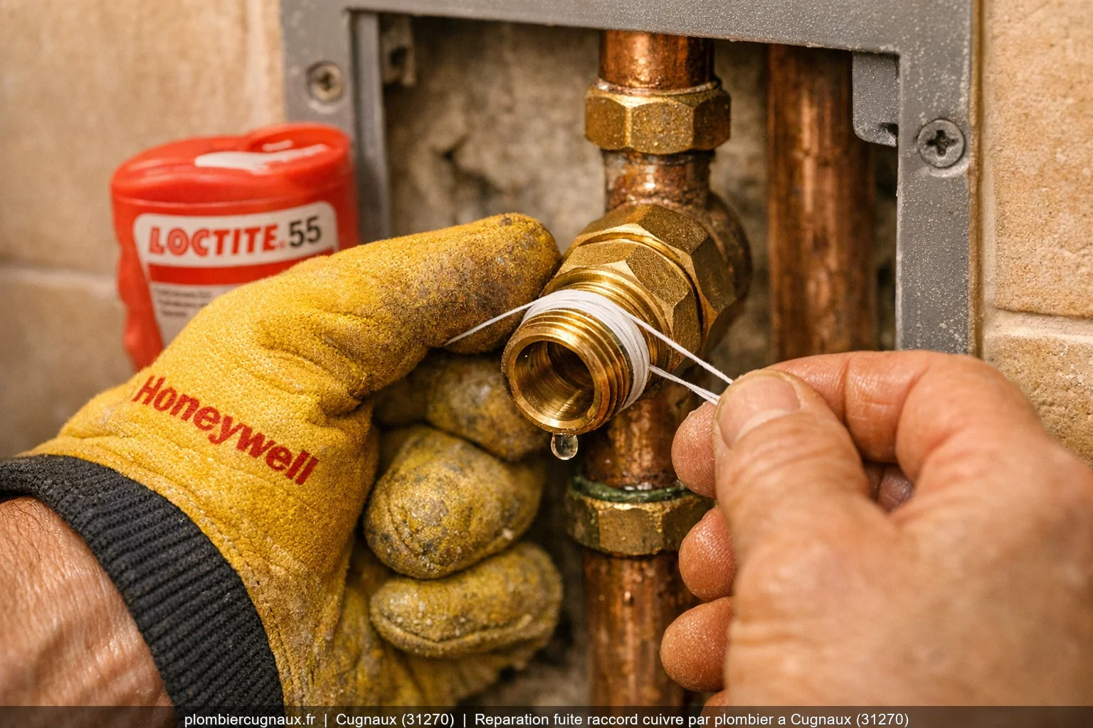 Reparation de fuite a Cugnaux